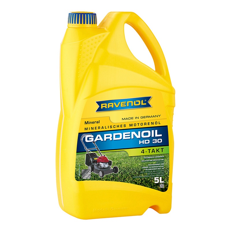 Моторное масло RAVENOL 4-Takt Gardenoil HD 30 (5л) фото 1