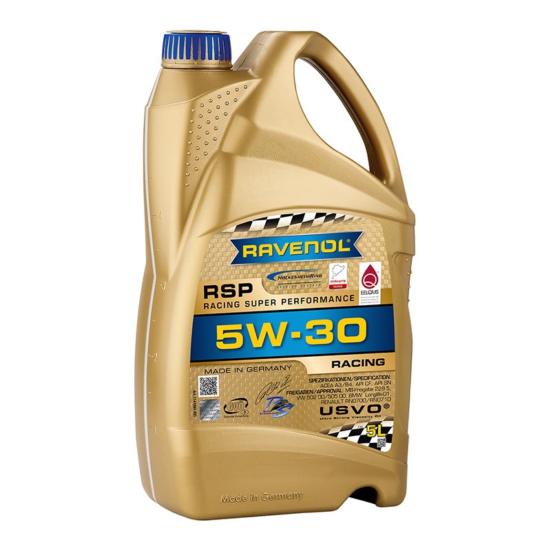 Моторное масло RAVENOL RSP Racing Super Performance SAE 5W-30 (5л) фото 1